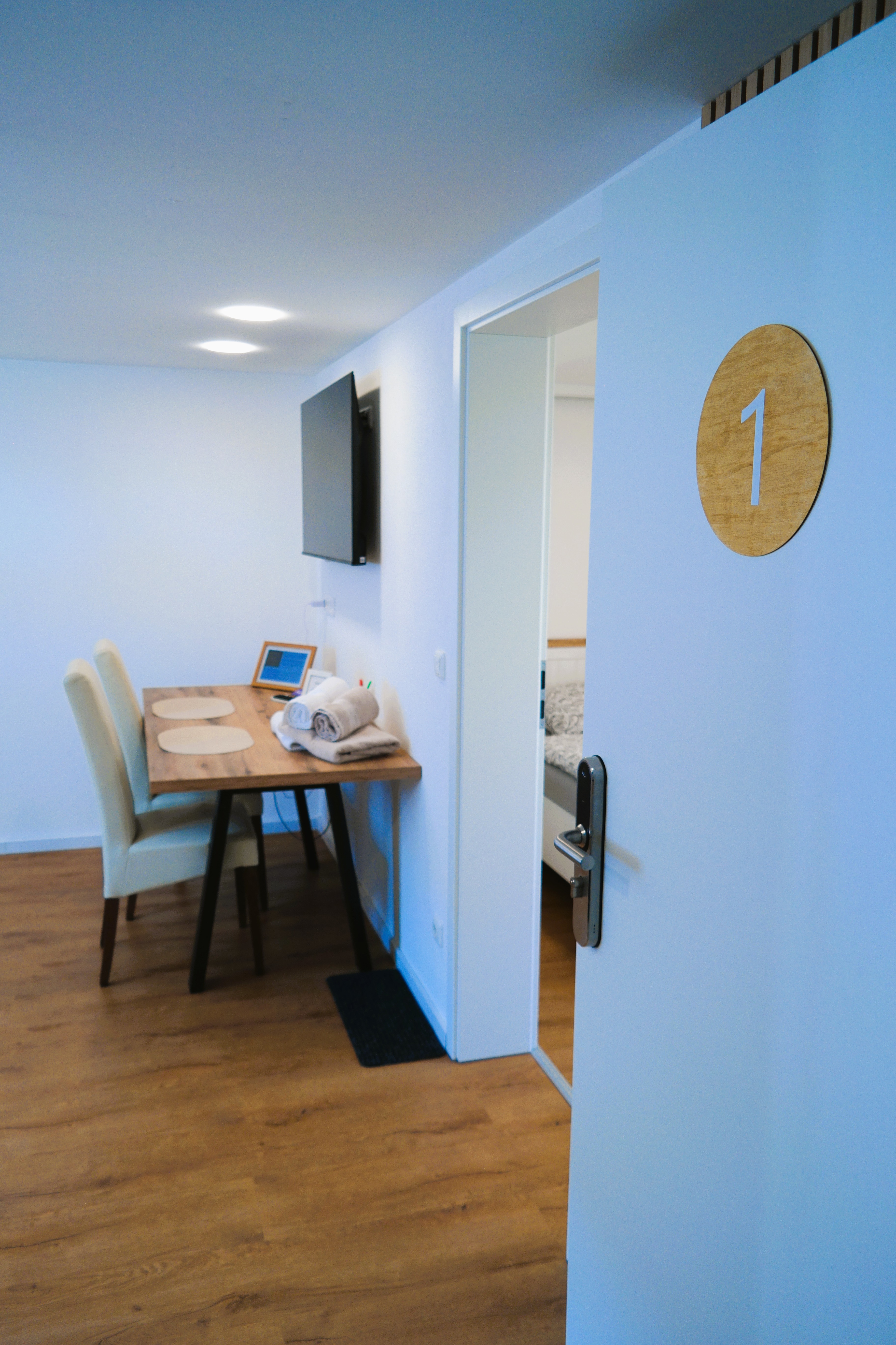 Holiday apartment Bad Neustadt – Apartment 1 hallway